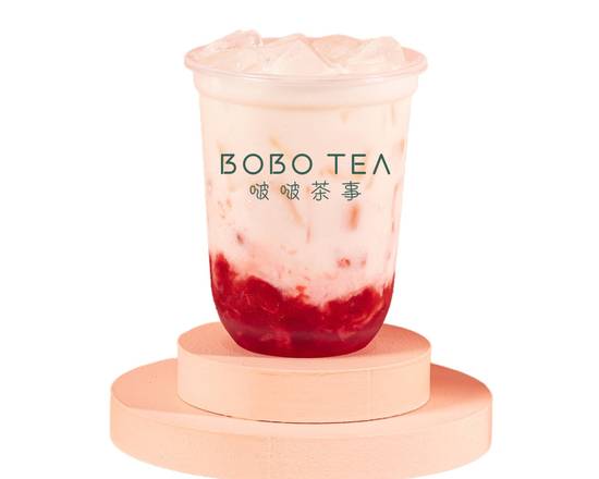 Strawberry Latte 草莓鲜奶